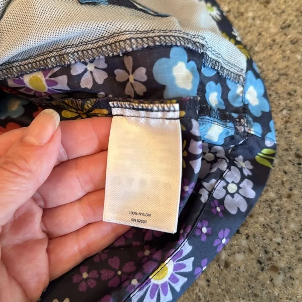 LANDS' END Floral Windbreaker Jacket
